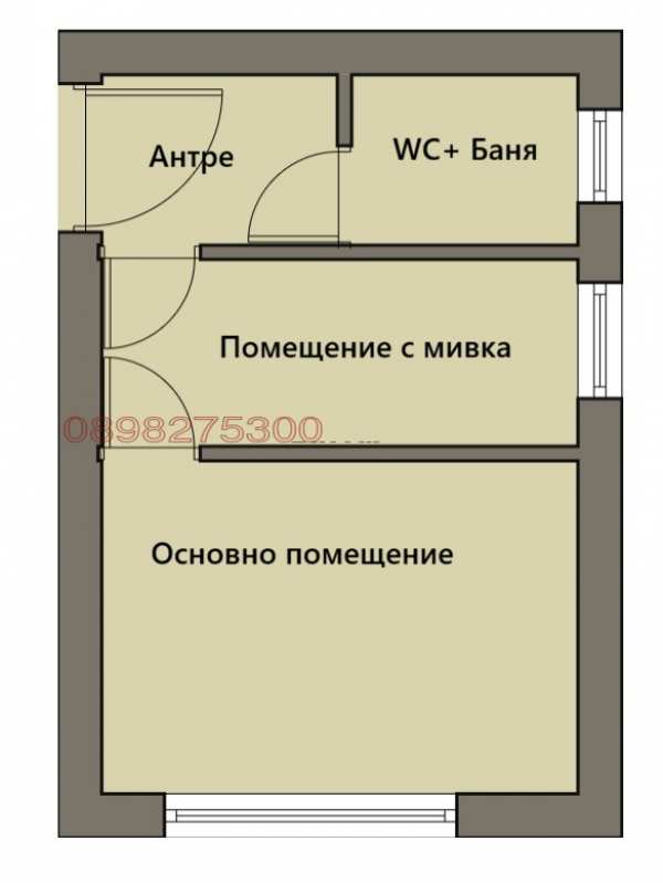 Продава ателие, таван, гр. софия, изгрев