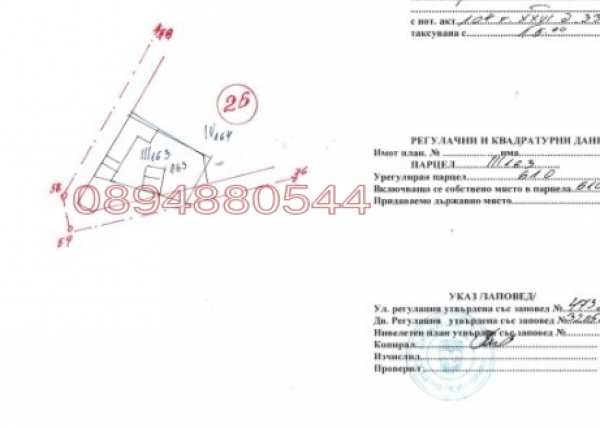 Продава парцел, с. избул, област шумен