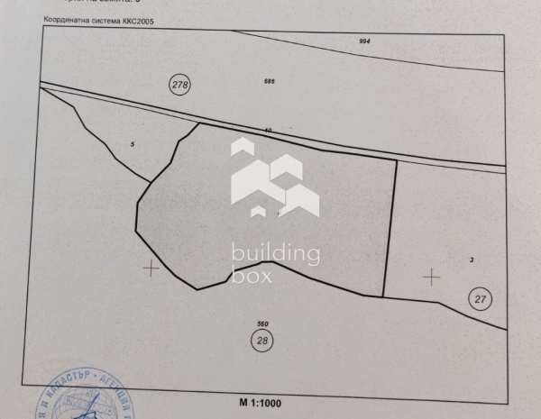 Продава парцел, с. чурек, област софия област
