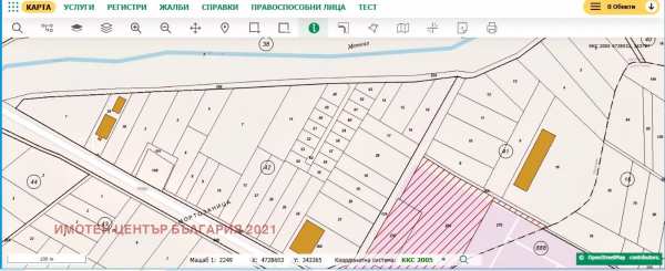 Продава парцел, гр. елин пелин, област софия област