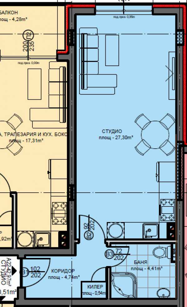Продава 1-стаен, гр. свиленград, област хасково