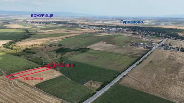 Продава парцел, с. пожарево, област софия област