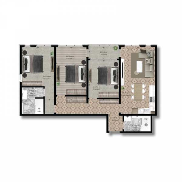 Продава 4-стаен, гр. русе, център