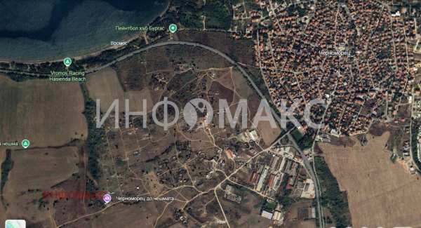 Продава парцел, гр. черноморец, област бургас
