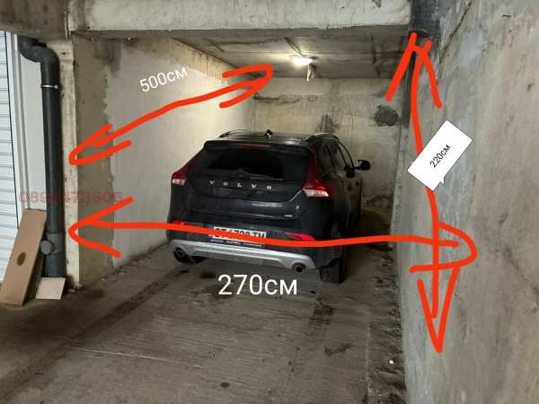 Дава под наем гараж, паркомясто, гр. стара загора, железник - център