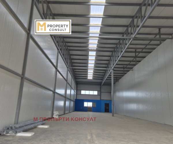 Дава под наем пром. помещение, гр. плевен, индустриална зона