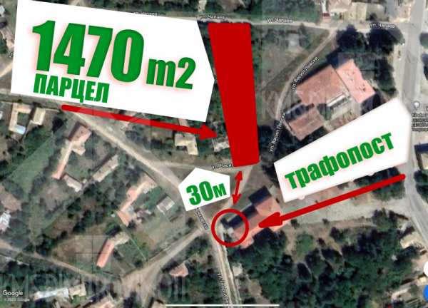 Продава парцел, гр. нови пазар, област шумен