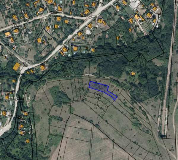 Продава парцел, с. храбърско, област софия област