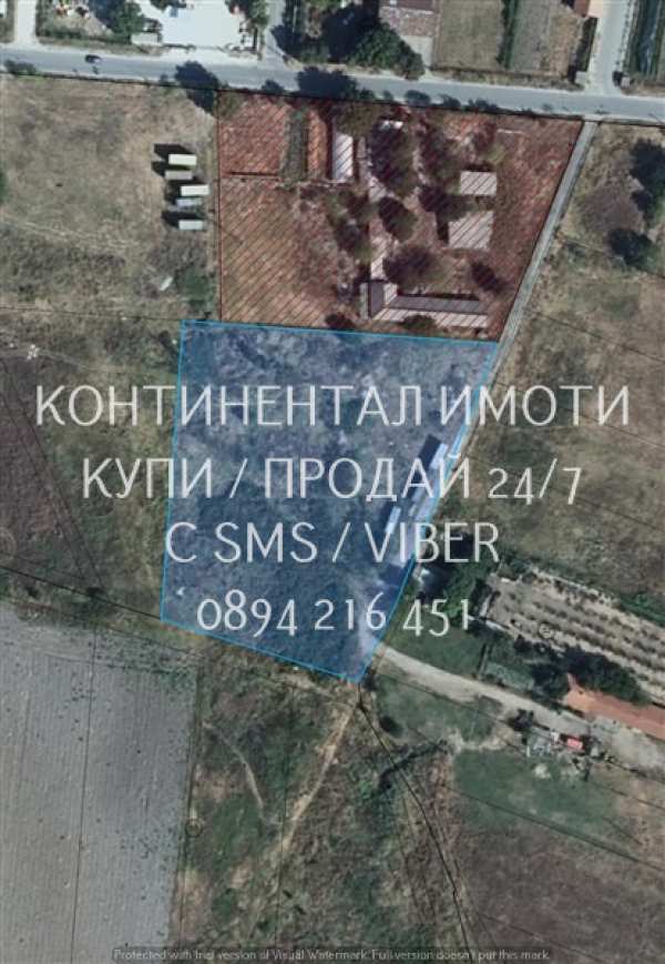 Продава парцел, гр. раковски, област пловдив