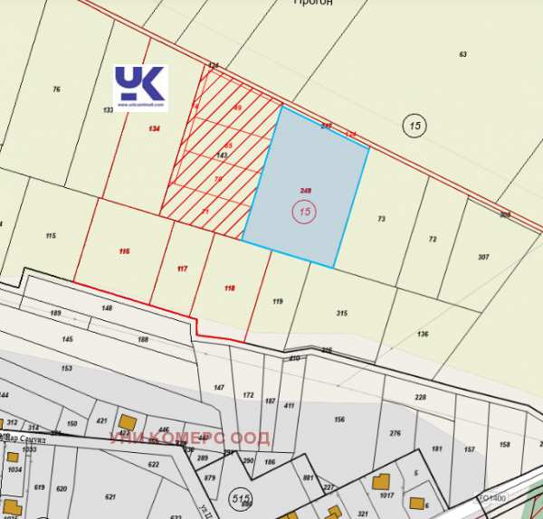 Продава парцел, с. пролеша, област софия област