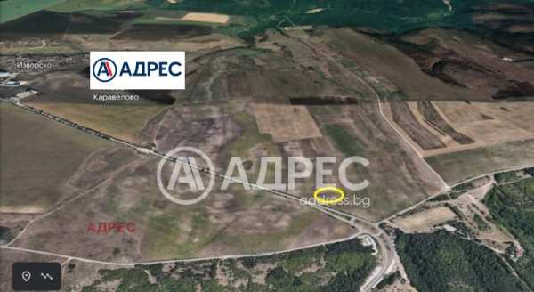 Продава парцел, с. изворско, област варна