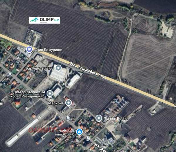 Продава парцел, гр. божурище, област софия област