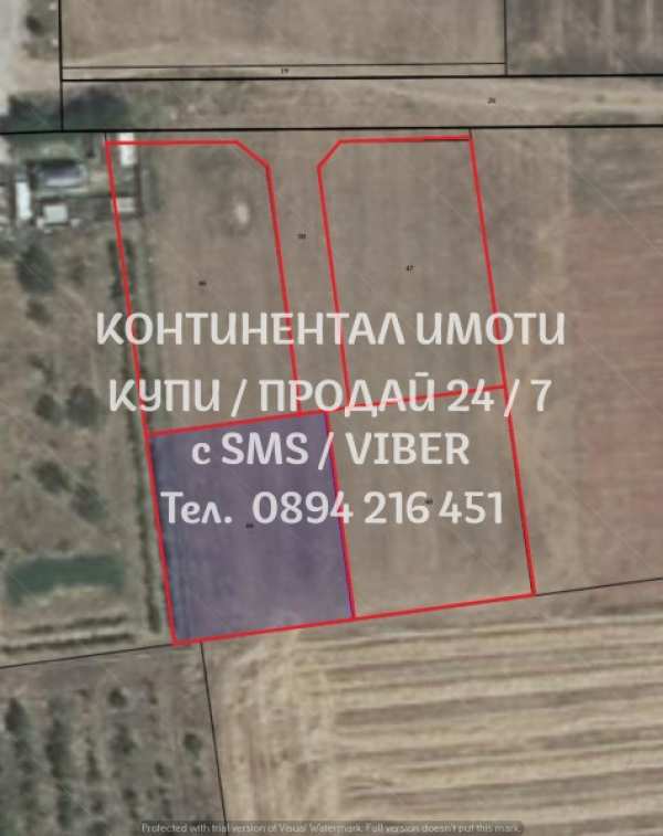 Продава парцел, гр. садово, област пловдив