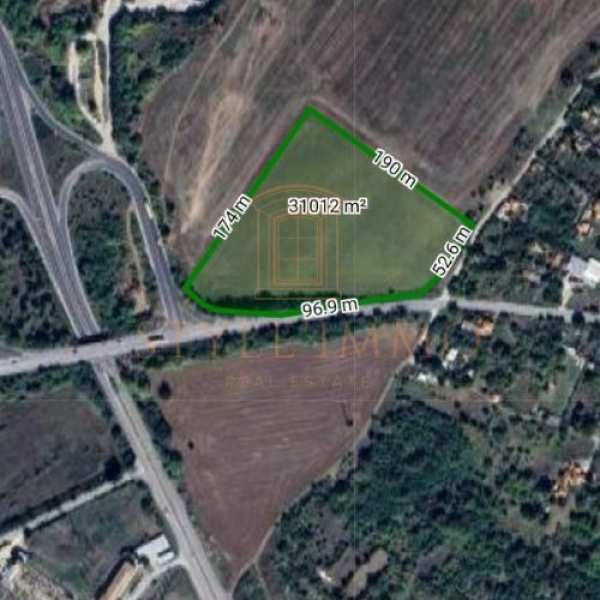 Продава парцел, гр. разград, промишлена зона - запад