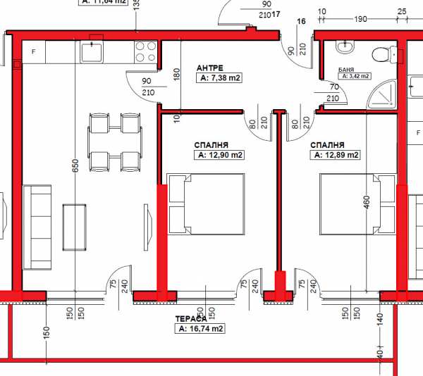Продава 3-стаен, гр. благоевград, широк център