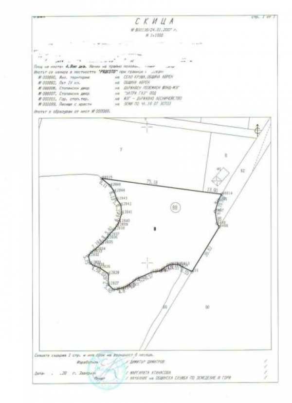 Продава парцел, с. круша, област варна