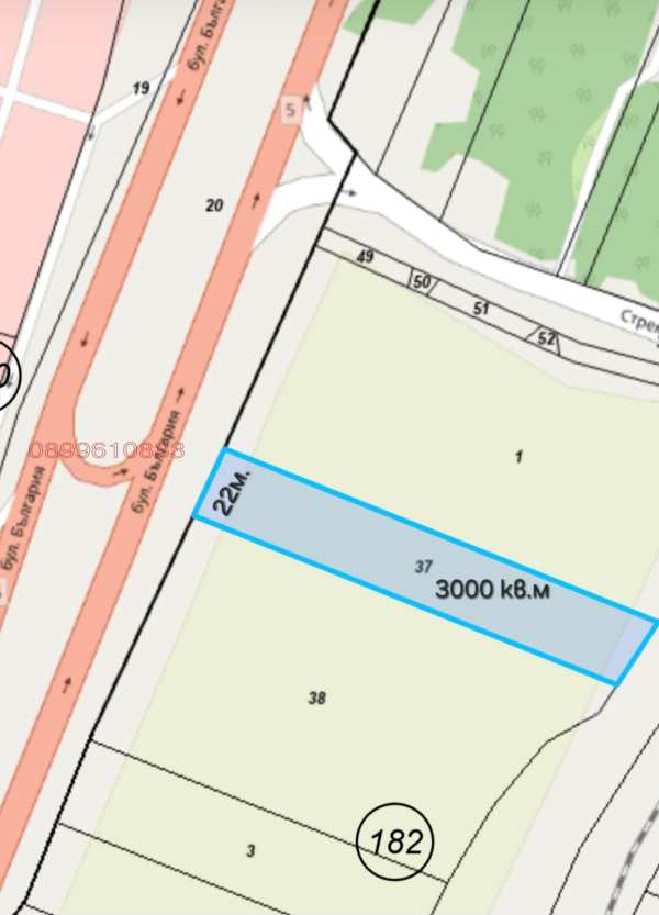 Продава парцел, гр. русе, промишлена зона - запад