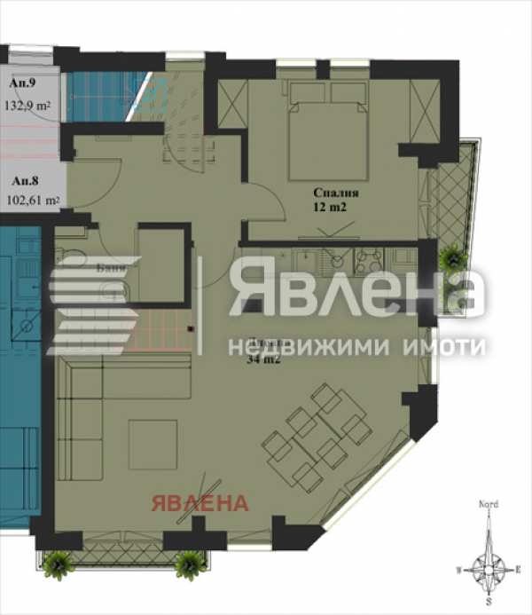 Продава многостаен, гр. софия, банишора