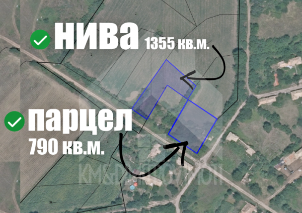 Продава парцел, гр. нови пазар, област шумен