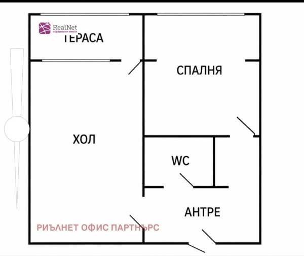 Продава 1-стаен, гр. софия, люлин 5
