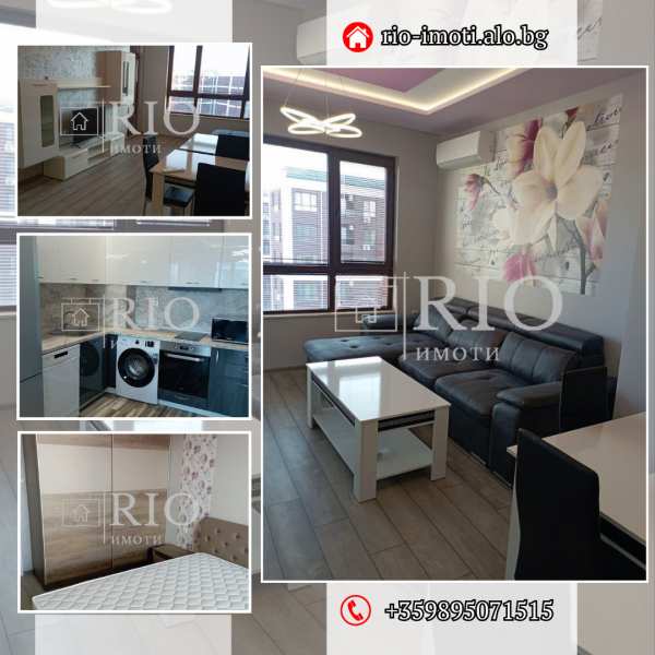 Дава под наем 2-стаен, гр. пловдив, тракия