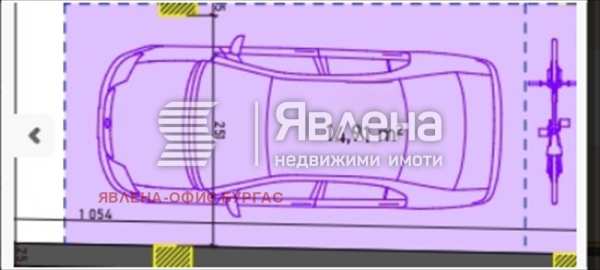 Дава под наем гараж, паркомясто, гр. бургас, сарафово