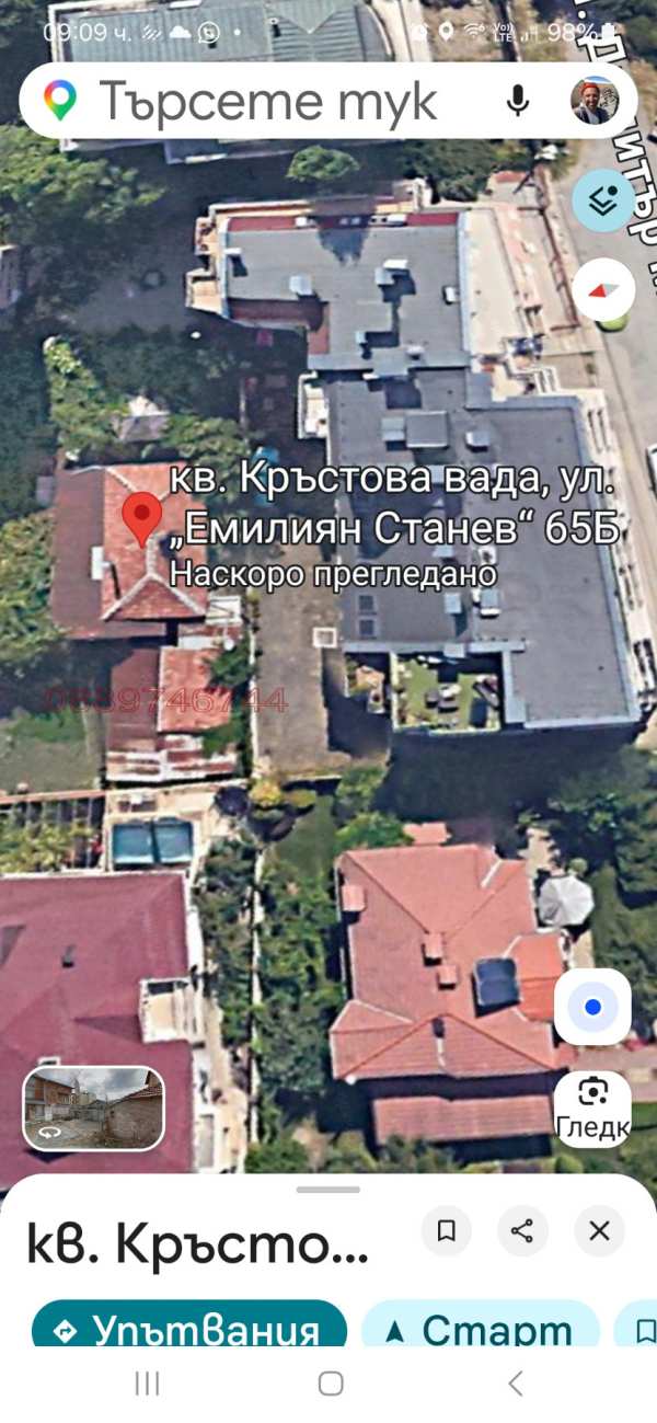 Дава под наем къща, гр. софия, кръстова вада