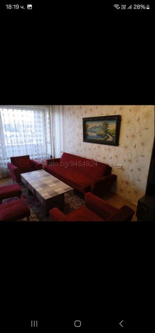 Дава под наем 4-стаен, гр. хасково, център