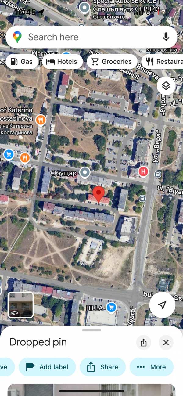 Дава под наем гараж, паркомясто, гр. варна, възраждане 2