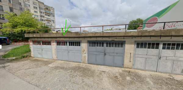 Дава под наем гараж, паркомясто, гр. разград, орел