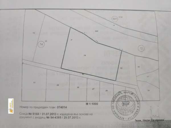 Продава парцел, гр. дряново, област габрово