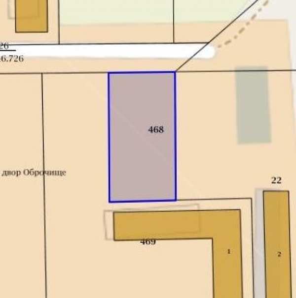 Продава парцел, с. оброчище, област добрич
