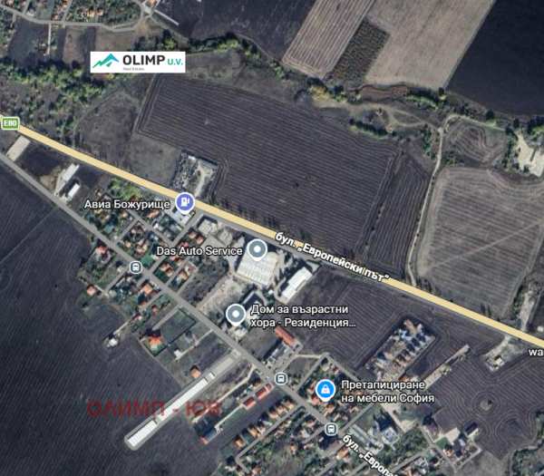 Продава парцел, гр. божурище, област софия област