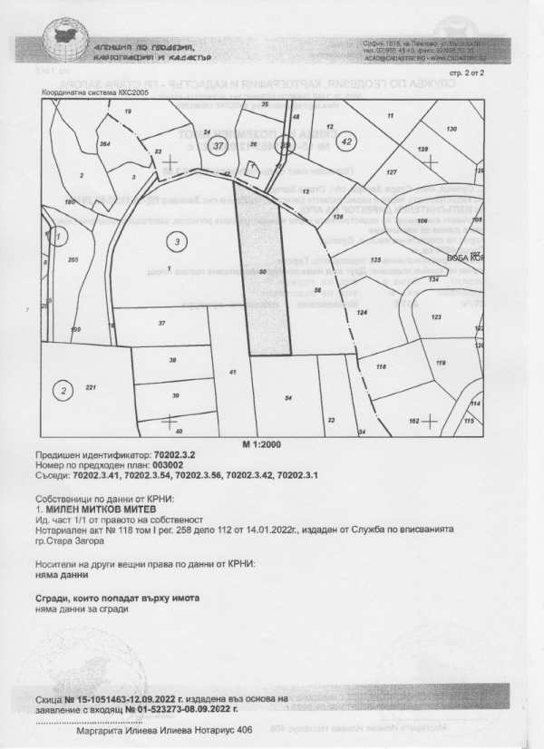 Продава парцел, с. старозагорски бани, област стара загора