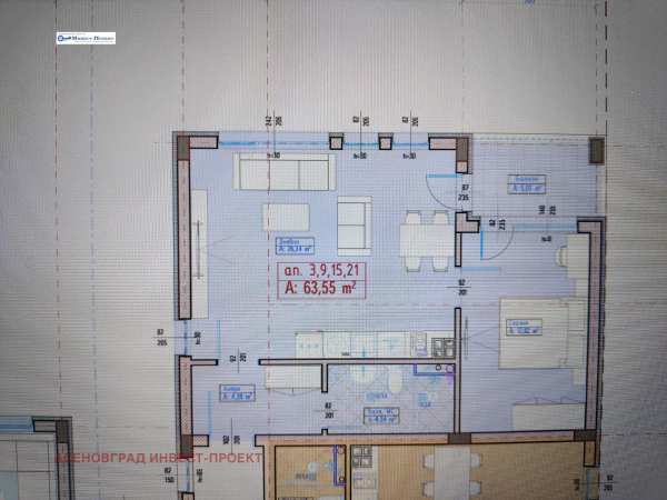 Продава 2-стаен, гр. асеновград, област пловдив