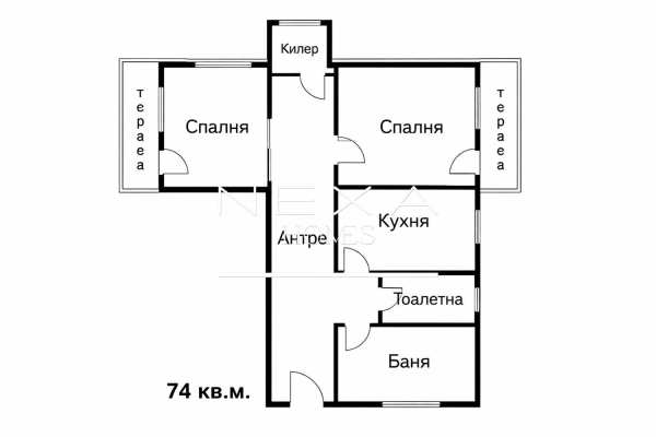Продава 3-стаен, гр. варна, гранд мол