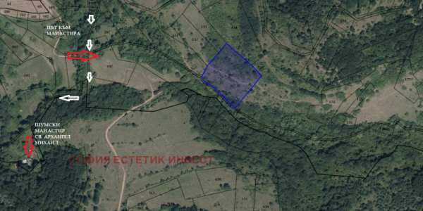 Продава парцел, с. шума, област софия област