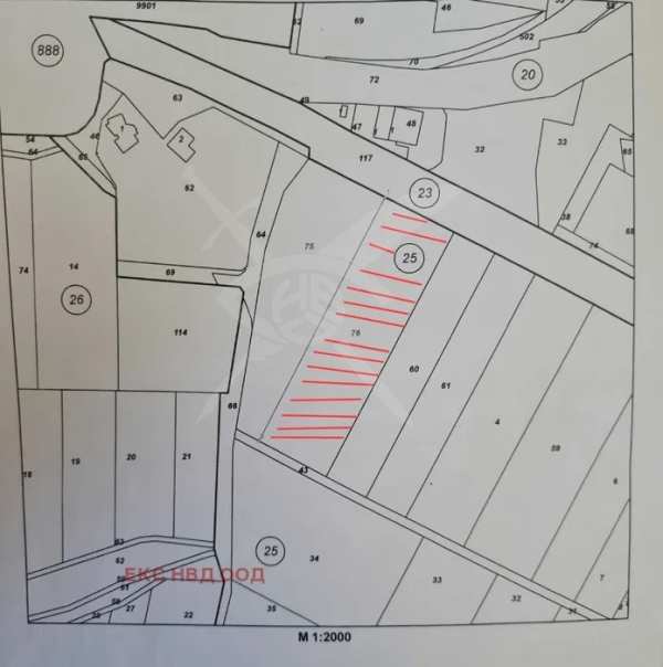 Продава парцел, с. поповица, област пловдив