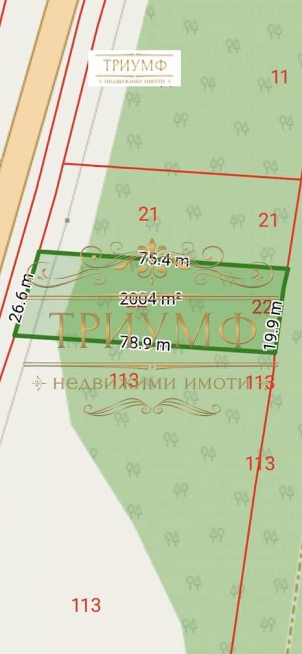 Продава парцел, с. равда, област бургас
