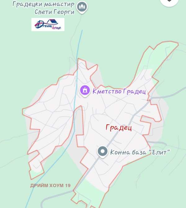 Продава парцел, с. градец, област софия област