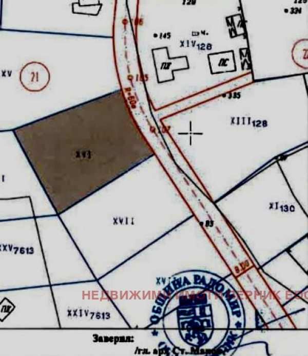 Продава парцел, с. извор, област перник