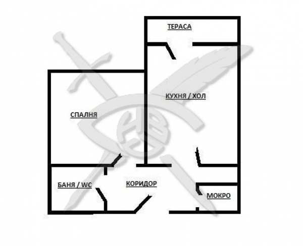 Продава 2-стаен, гр. бургас, зорница