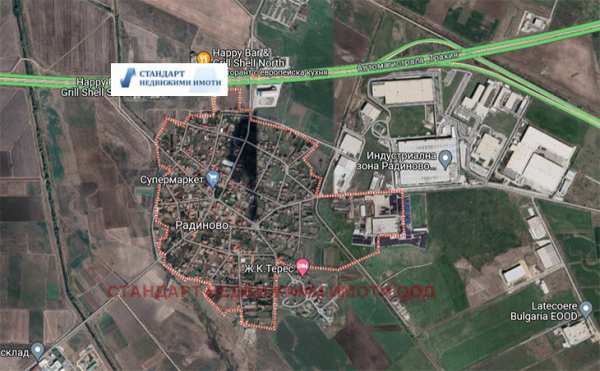 Продава  парцел с. Радиново, област Пловдив
      3131 кв.м