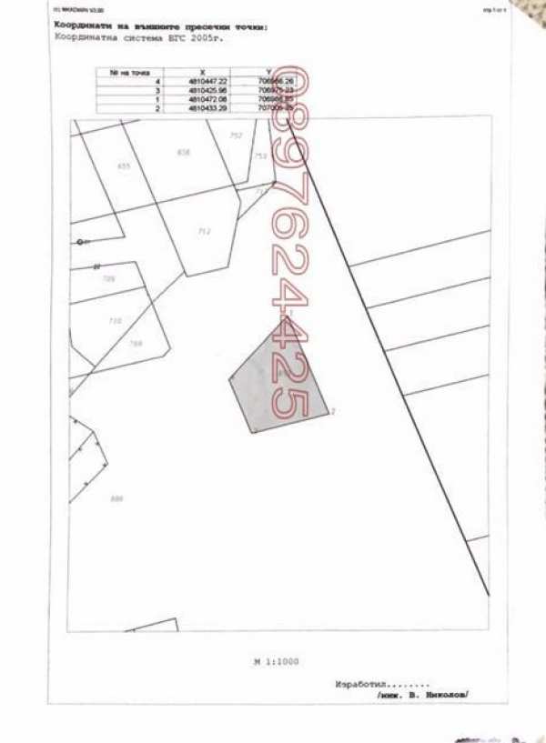 Продава парцел, с. оброчище, област добрич