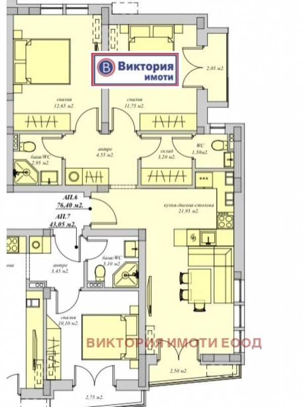 Продава  3-стаен гр. Горна Оряховица, област Велико Търново
      91 кв.м