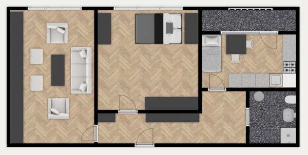 Продава 2-стаен, гр. лом, област монтана