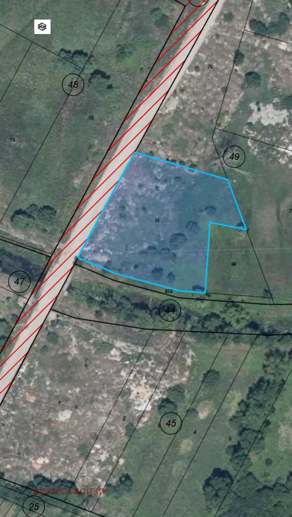 Продава парцел, с. петърч, област софия област