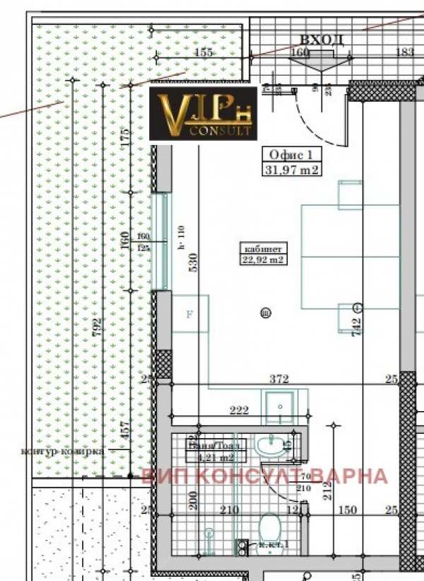 Продава офис, гр. варна, м-т ментешето