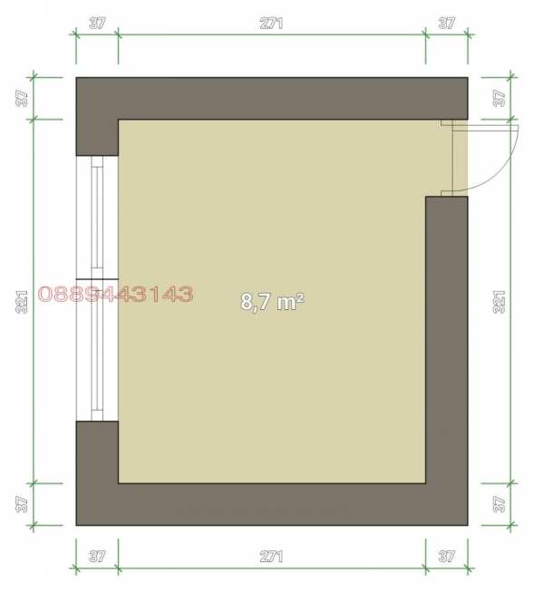 Продава офис, гр. ямбол, златен рог