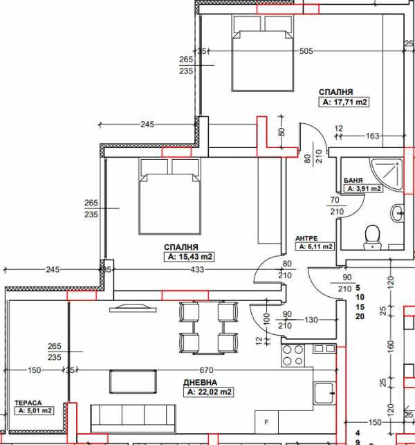 Продава 3-стаен, гр. благоевград, еленово 1